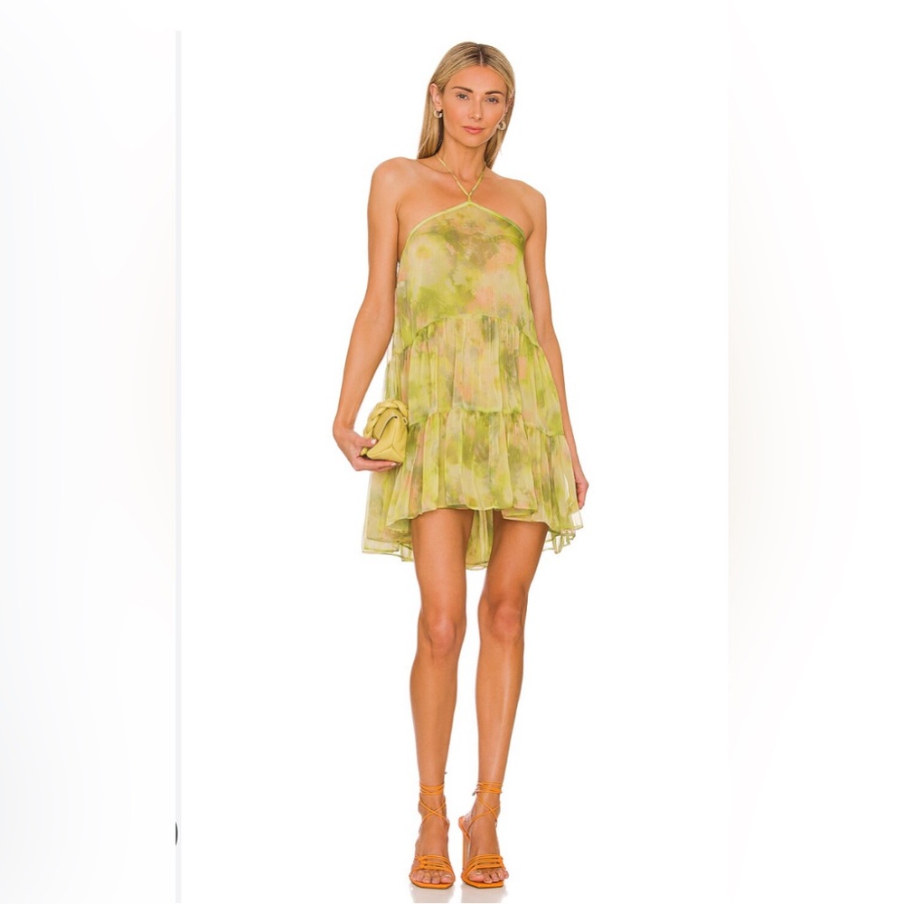 NWT Miss Los Angeles Sastra Halter Mini Dress, size S